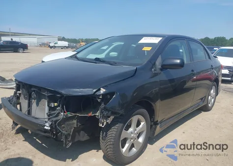 2011 Toyota Corolla S z USA, uszkodzony, nr VIN 2T1BU4EE9BC603675